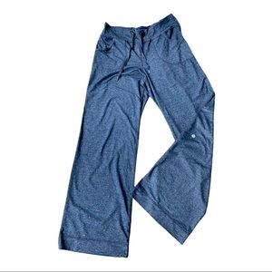 Flare Lululemon charcoal Yoga Pants